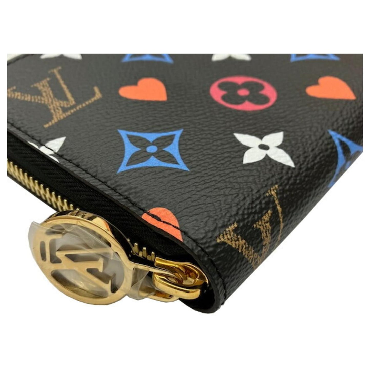 Louis Vuitton GAME ON ZIPPY WALLET Black