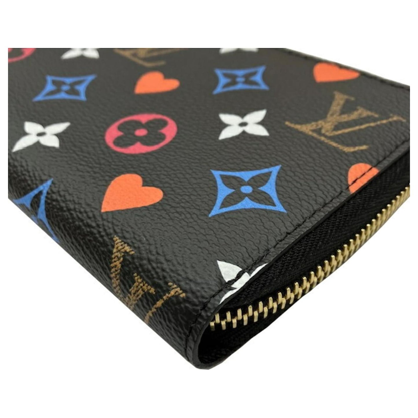 Louis Vuitton GAME ON ZIPPY WALLET Black