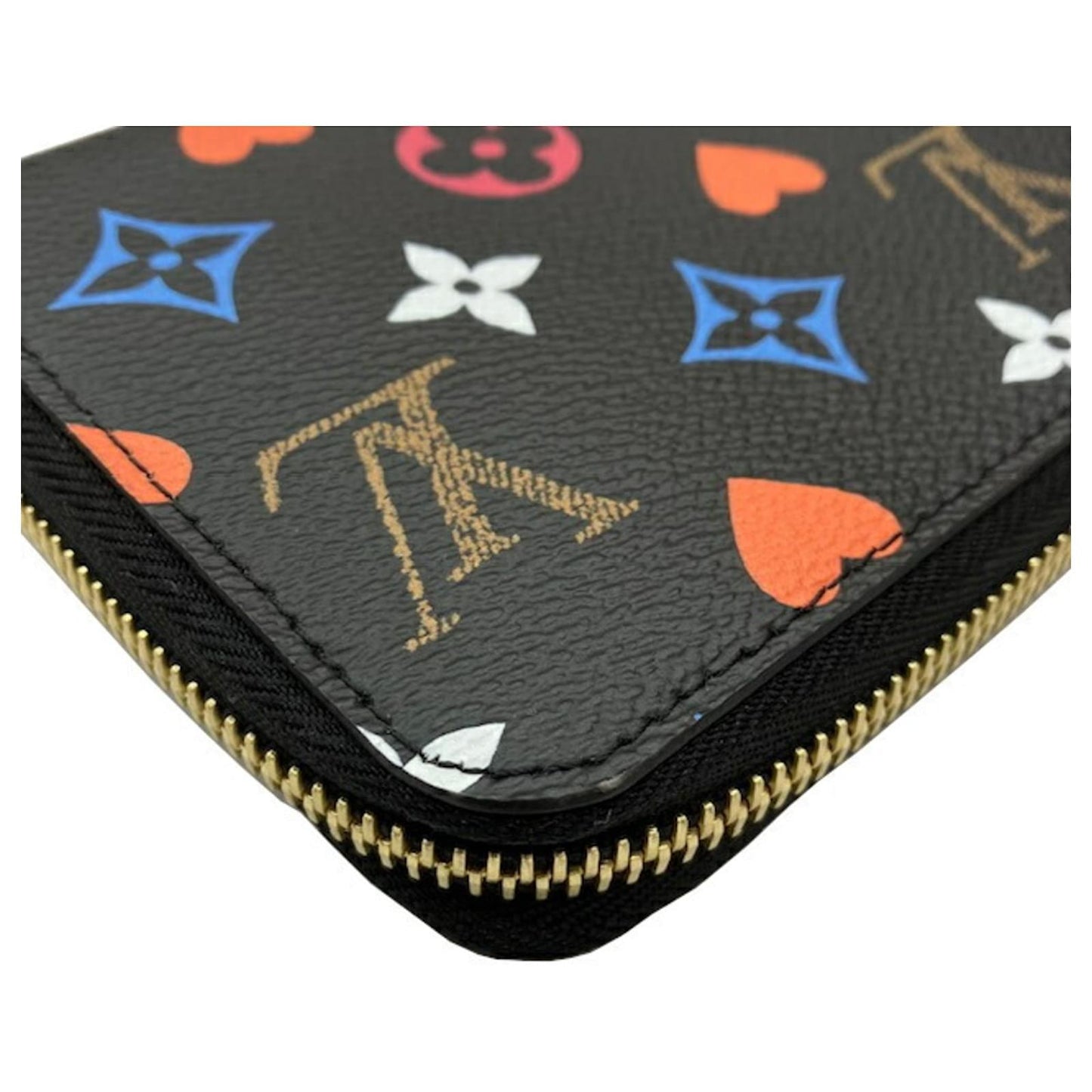 Louis Vuitton GAME ON ZIPPY WALLET Black