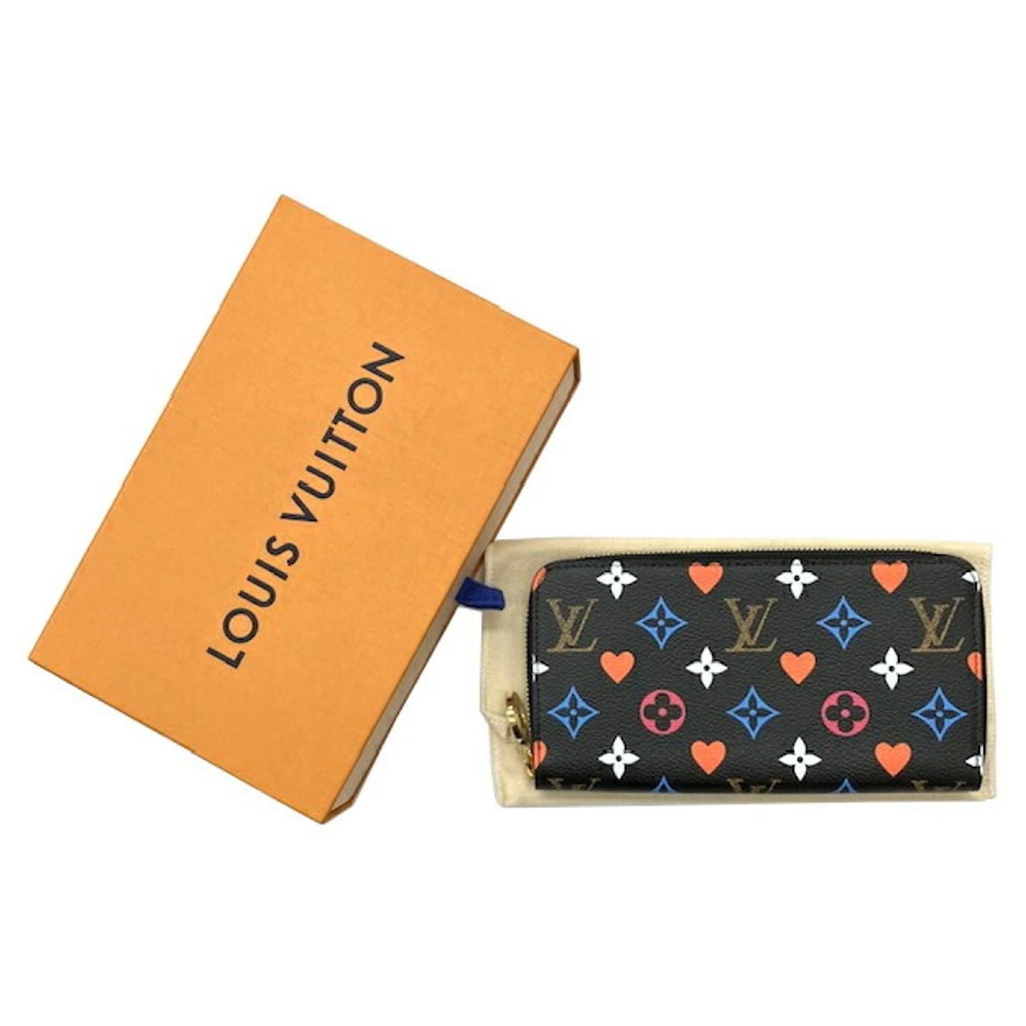 Louis Vuitton GAME ON ZIPPY WALLET Black