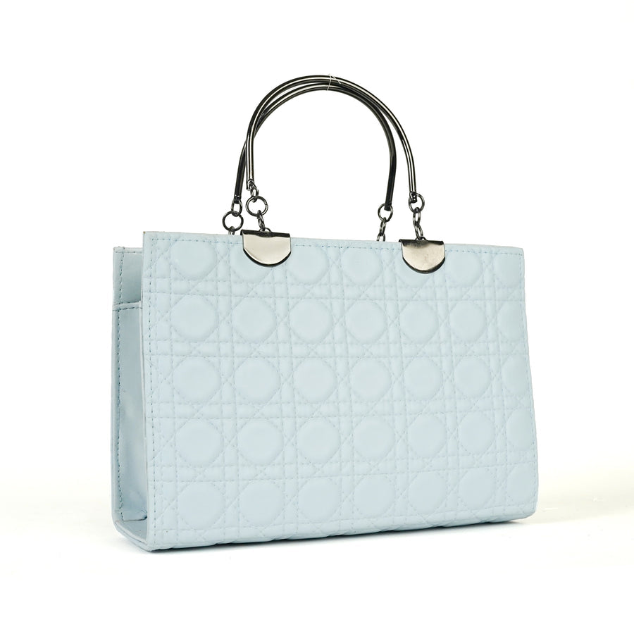 Zelosstyle Sky Blue Bunch Boxy Bag