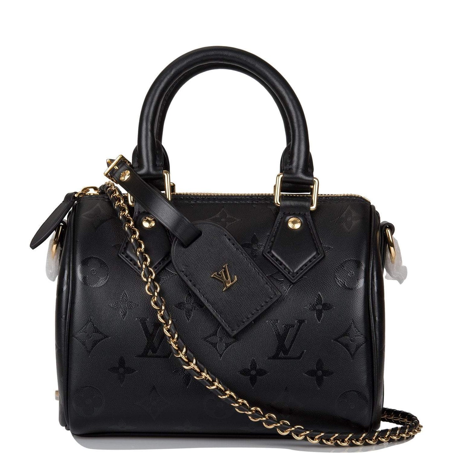 Louis Vuitton Black Monogram Ink Speedy BB