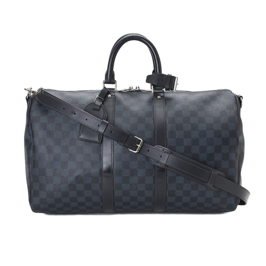 Louis Vuitton Keepall Bandouliere Bag Damier Graphite 55