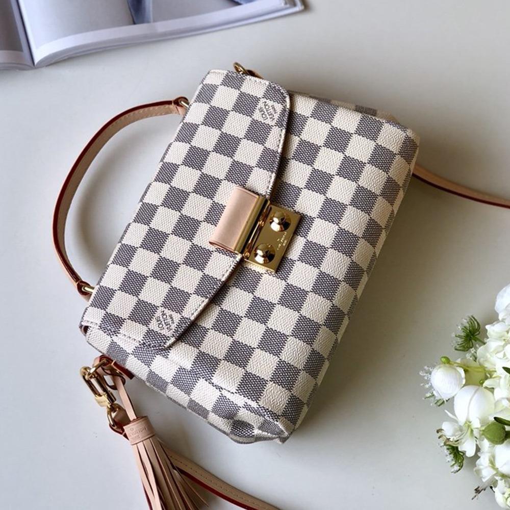 Louis Vuitton CROISETTE Damier AZUR