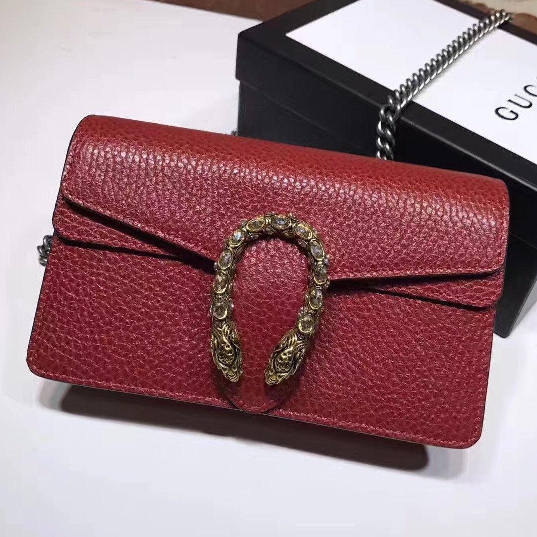 Gucci Dionysus leather Women's super mini bag