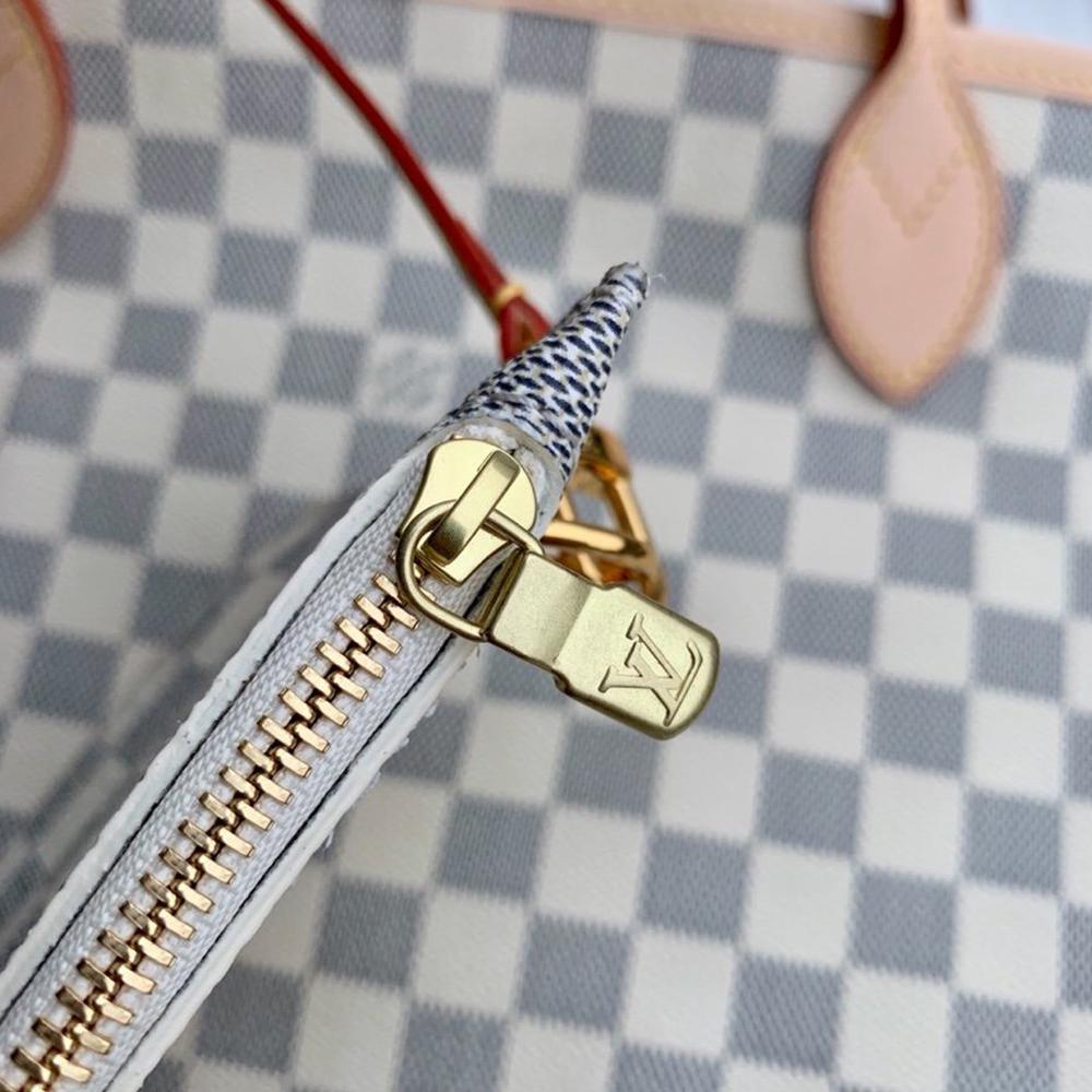 Louis Vuitton NEVERFULL MM Damier Ebene Beige