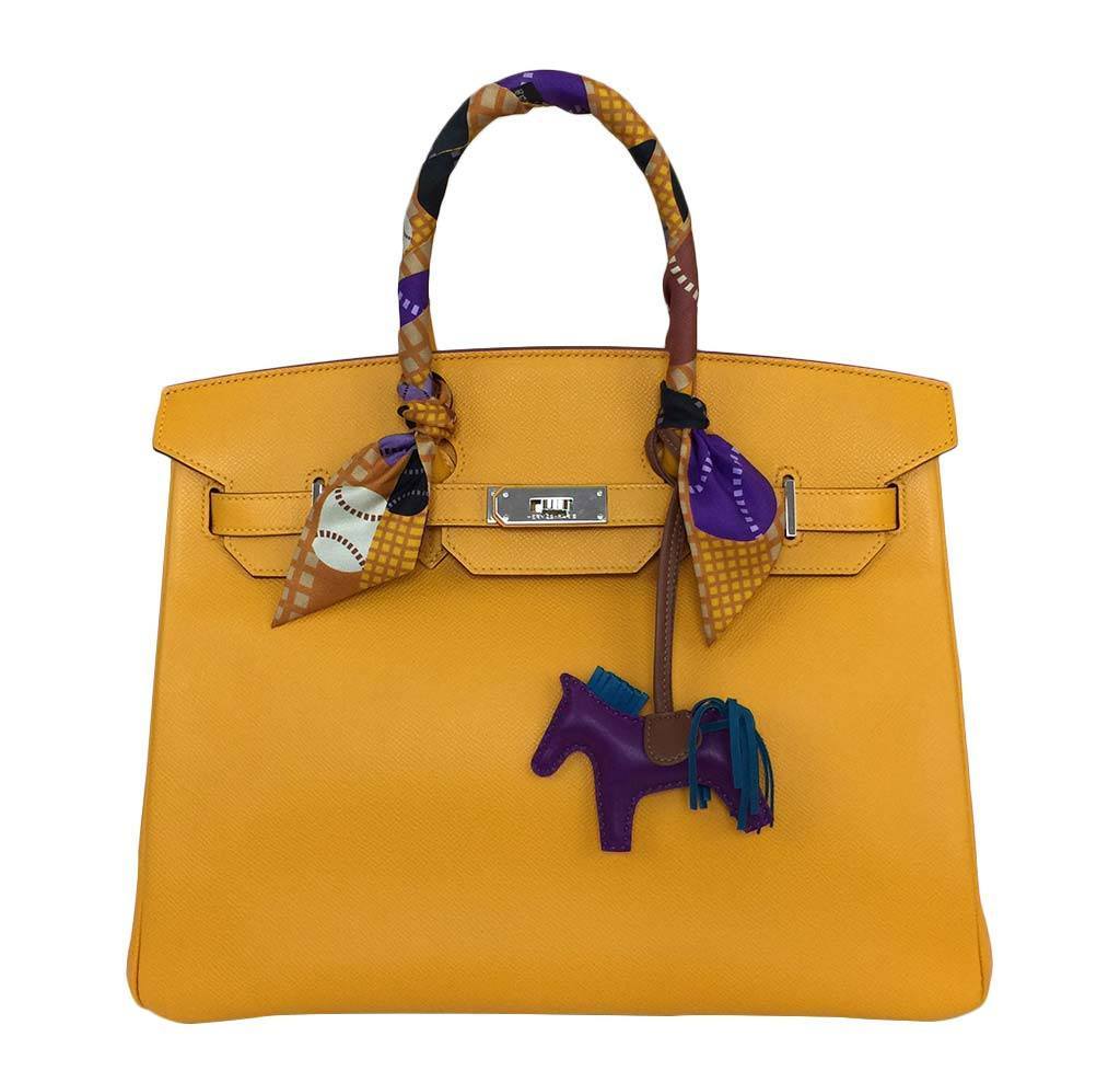 Hermès Birkin Bag 35 Jaune Candy Collection