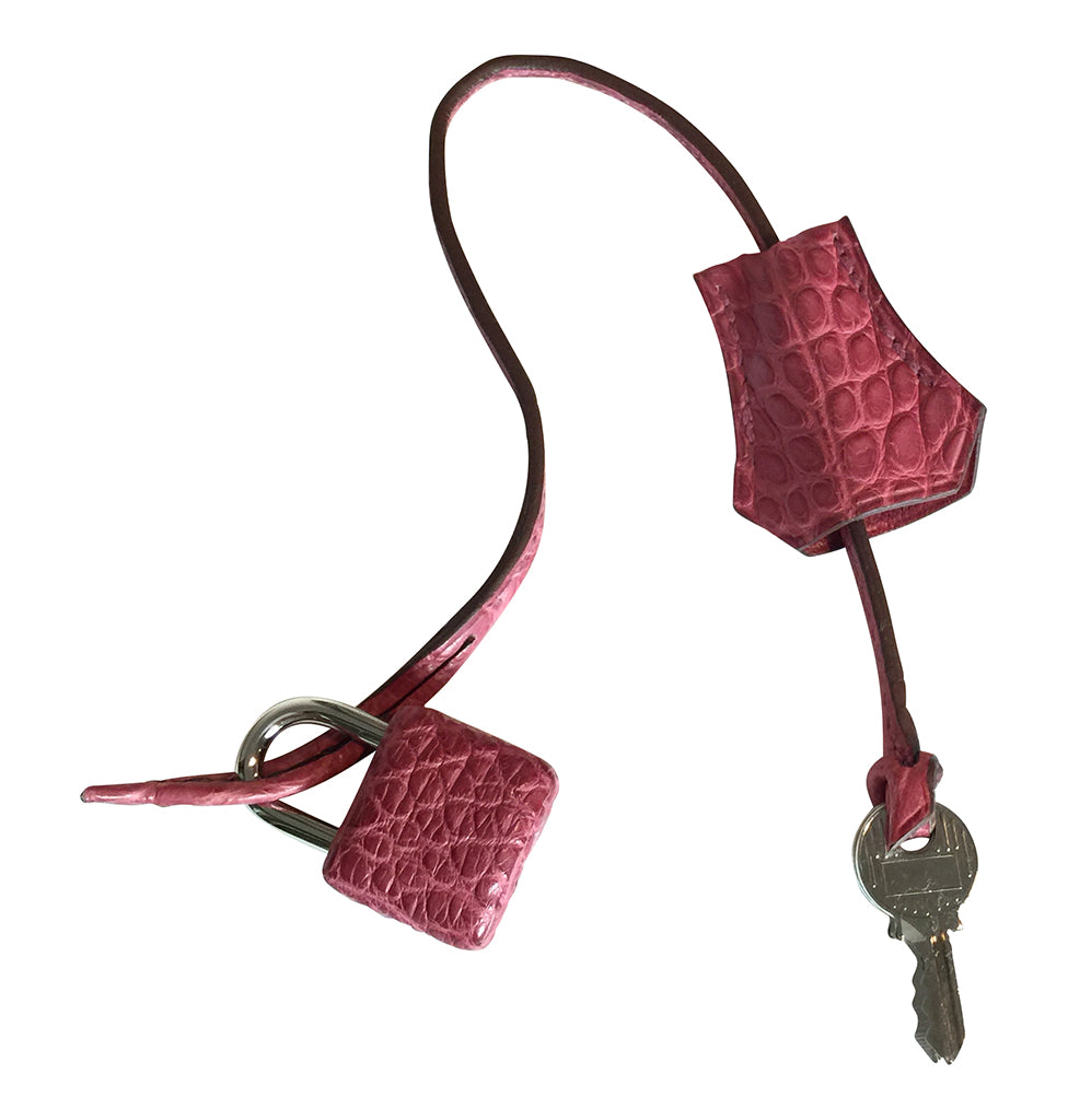 Hermès Alligator Birkin Bag Fuchsia 40cm