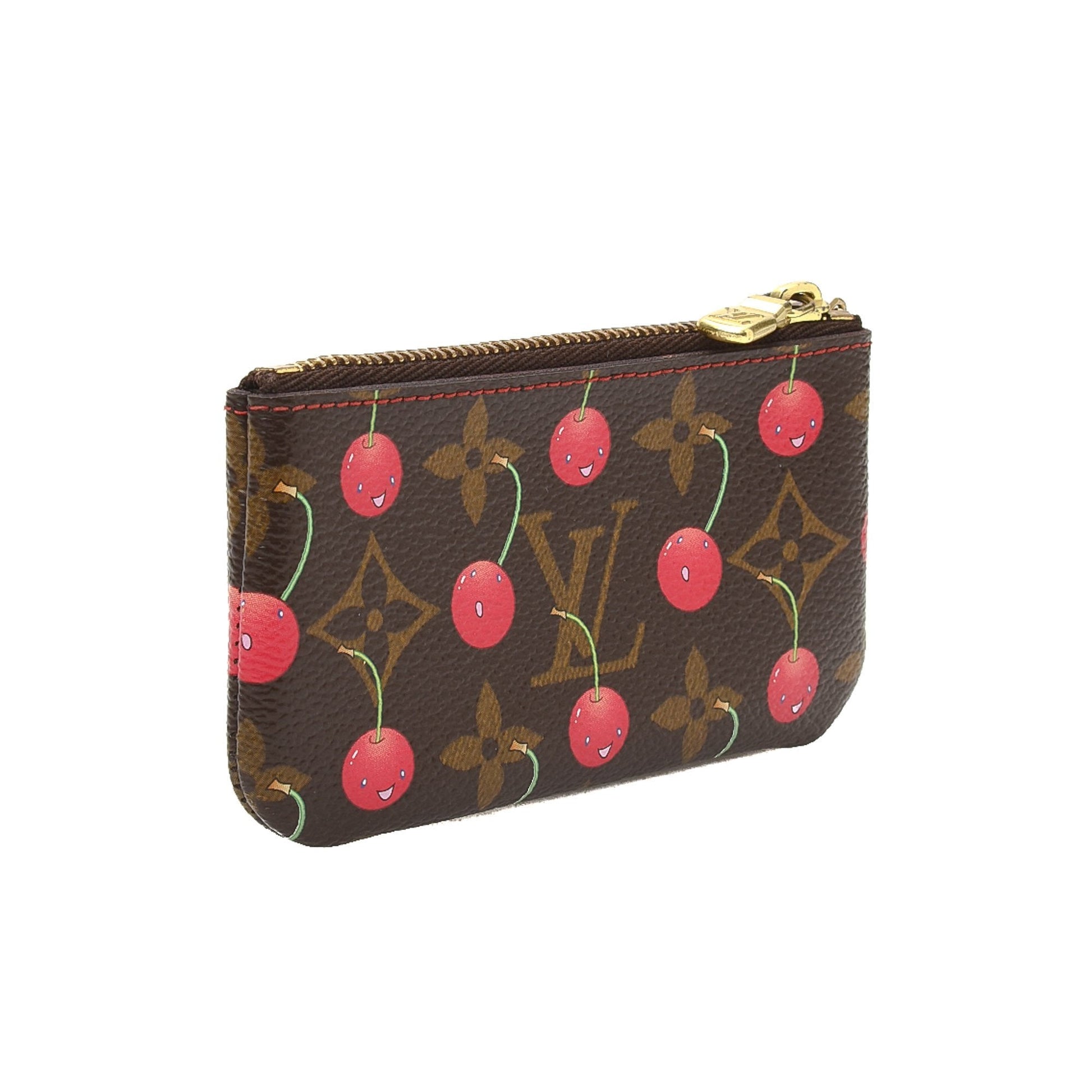 Limited Edition Monogram Cherry Pochette Cles - Cap N Wrap