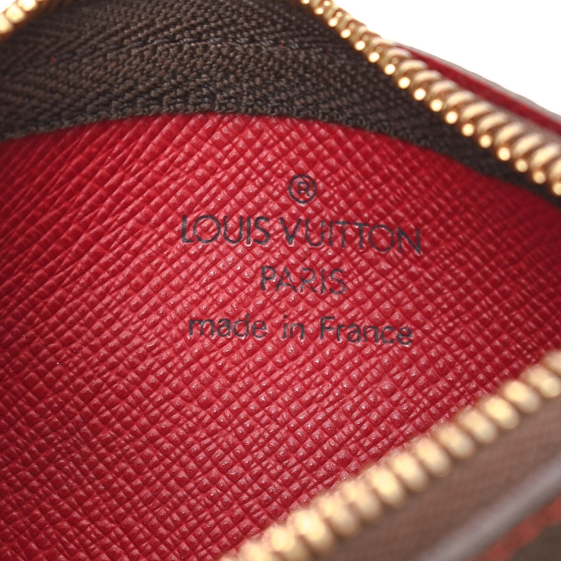 Limited Edition Monogram Cherry Pochette Cles - Cap N Wrap