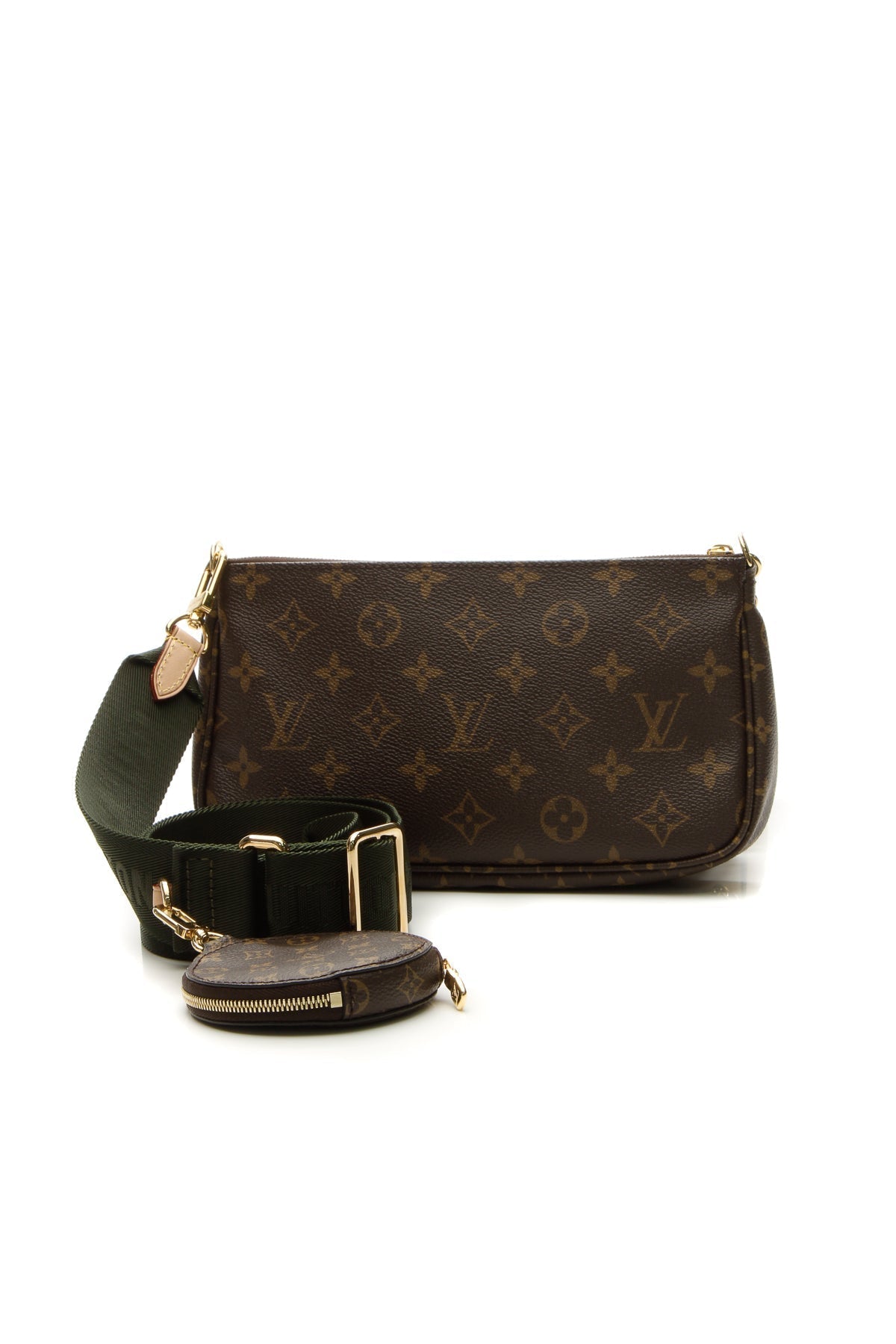 Louis Vuitton Multi Pochette Accessoires Bag - Monogram/Khaki Crossbody Bag