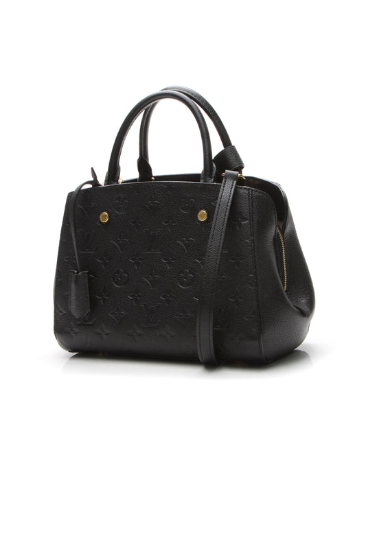 Louis Vuitton Empreinte Montaigne BB Bag - Black