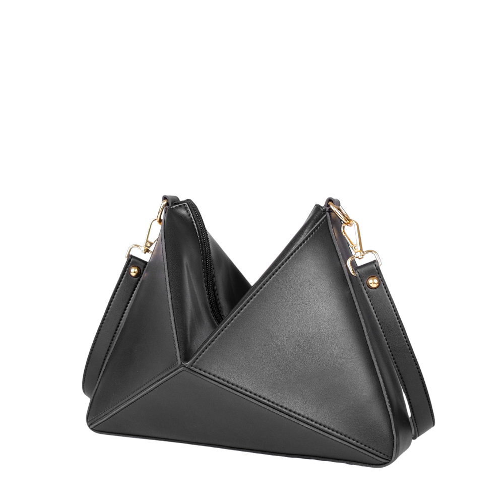 Zelosstyle Black triangle flex bag