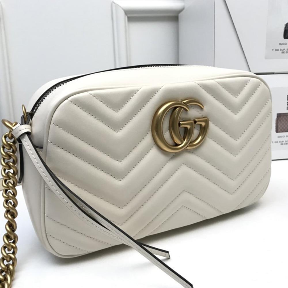 GG Marmont small matelassé shoulder bag