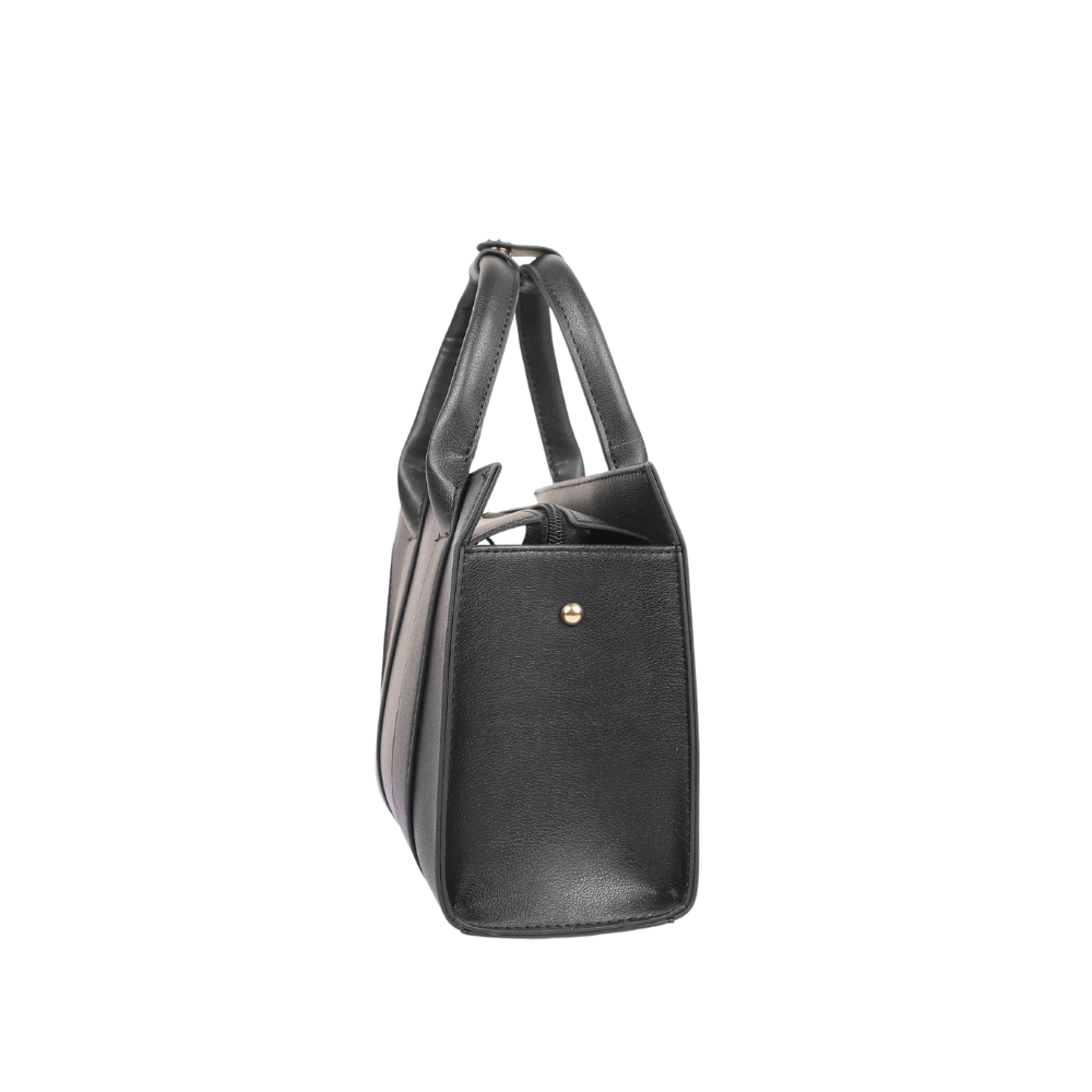 Zelosstyle Black Mini Tote Bag