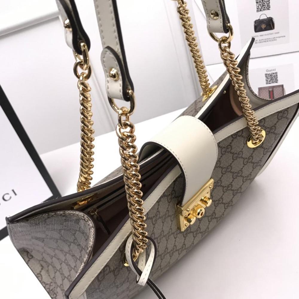 Gucci Padlock small GG shoulder bag