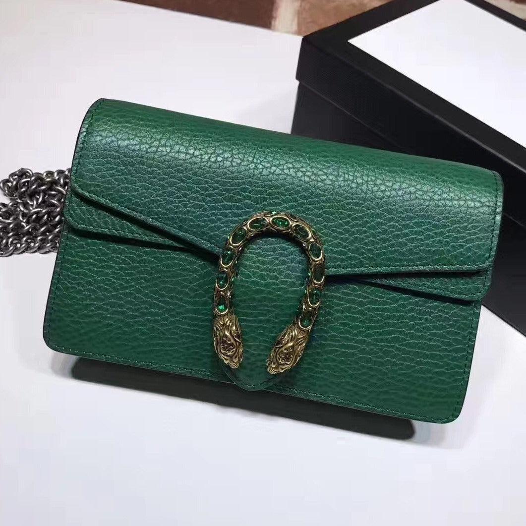 Gucci Dionysus leather Women's super mini bag