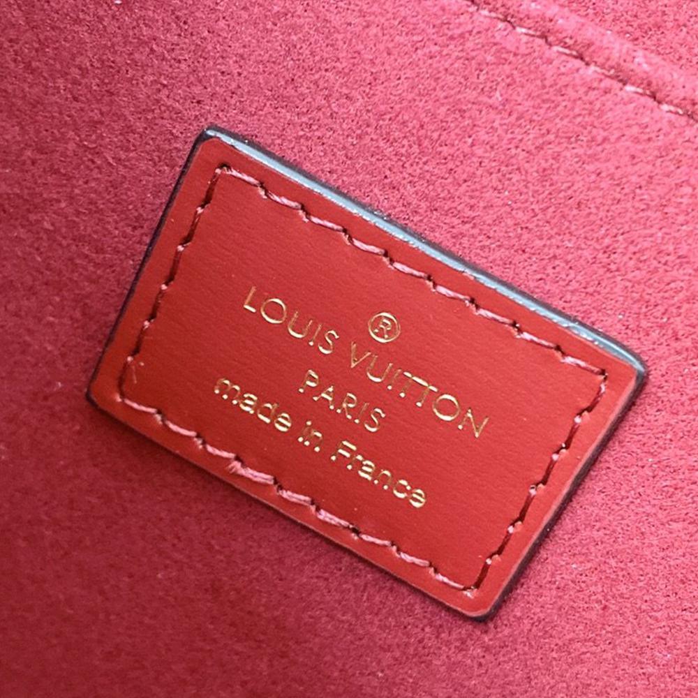 Louis Vuitton DAUPHINE MM Cherry Red