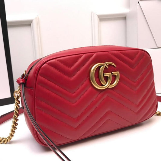 GG Marmont small matelassé shoulder bag