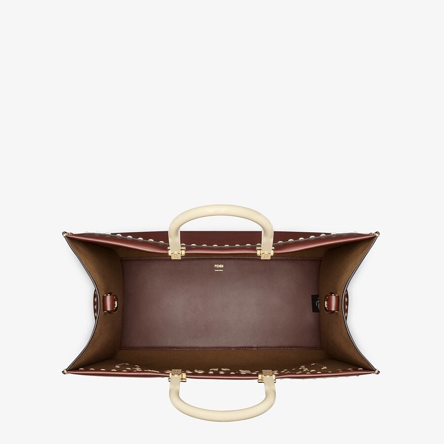 Fendi Medium Leather Shopper