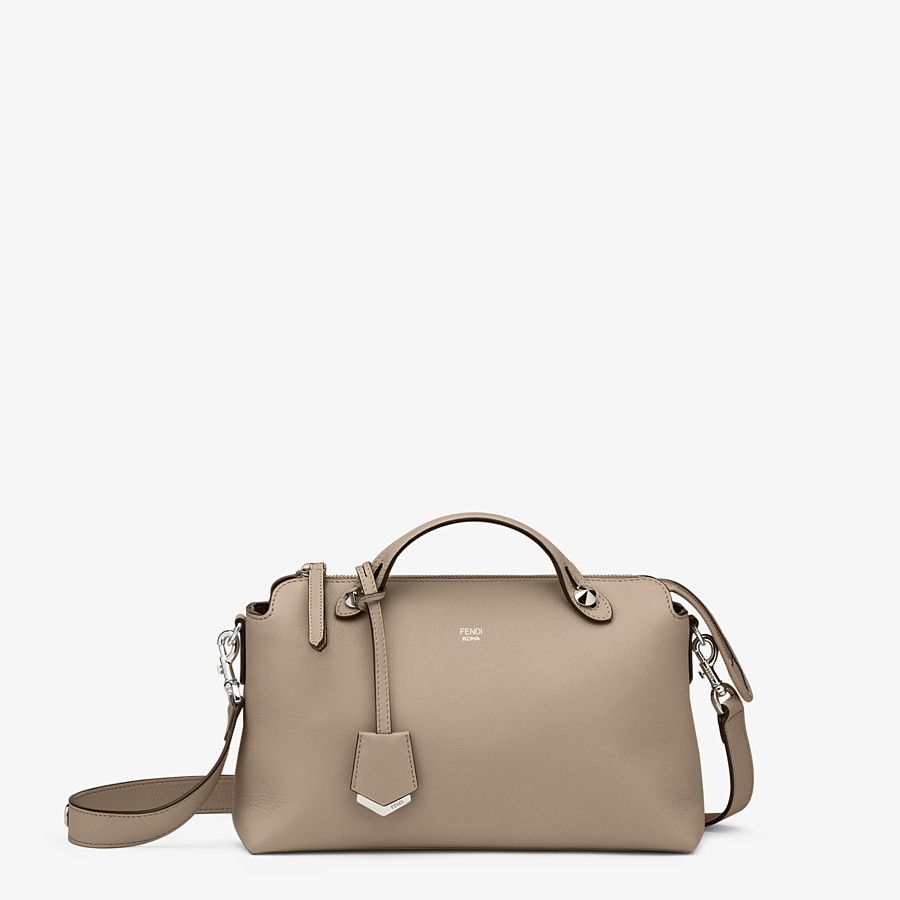 Fendi Leather Boston Bag