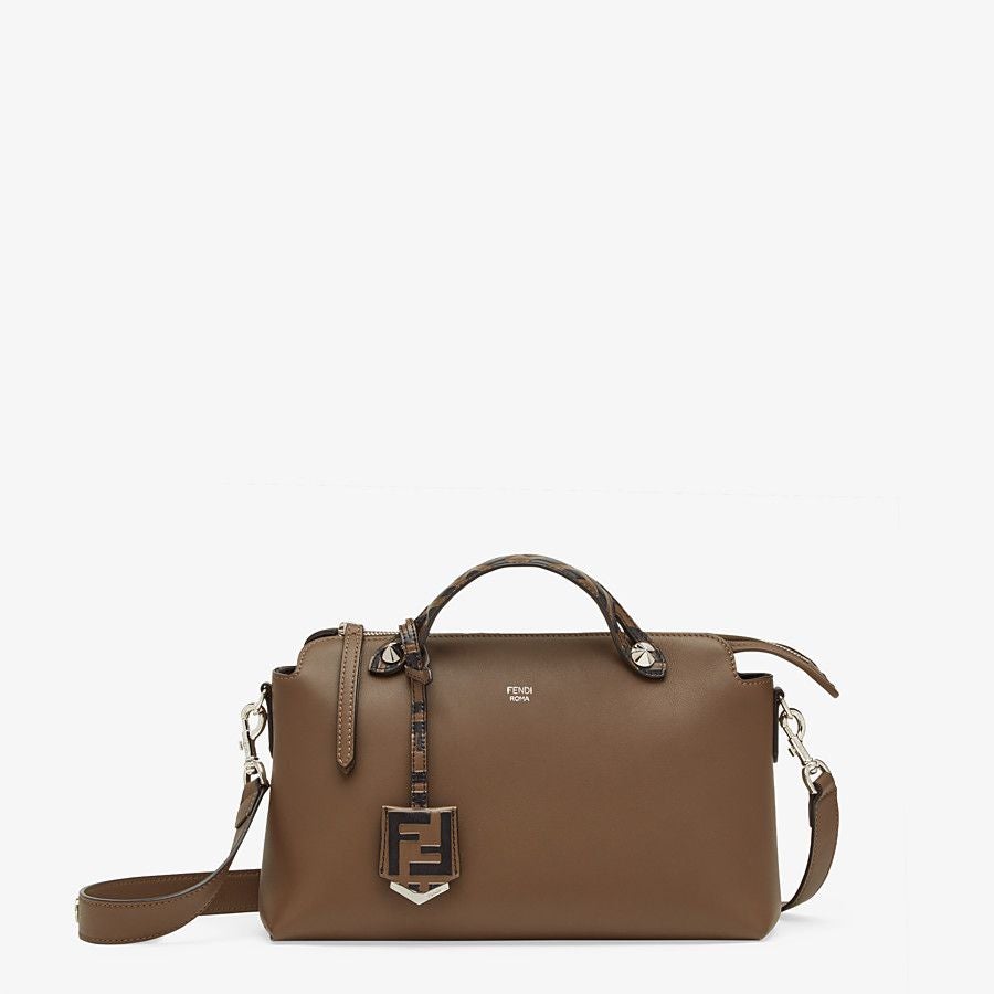 Fendi Leather Boston Bag