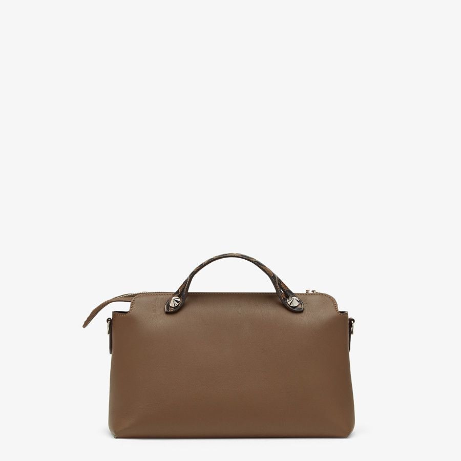 Fendi Leather Boston Bag