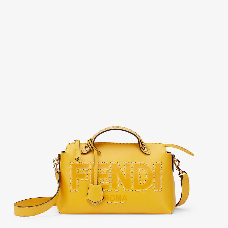 Fendi Leather Boston Bag