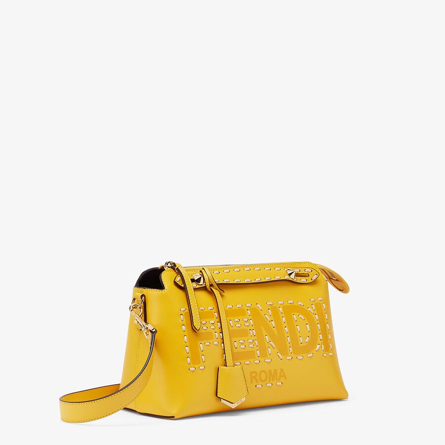 Fendi Leather Boston Bag