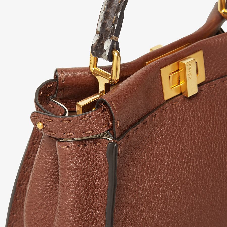 Fendi Mini Brown Selleria Bag