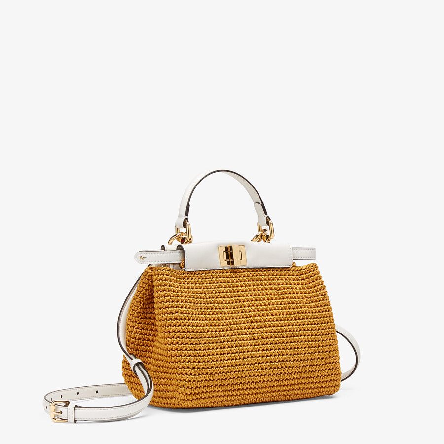 Fendi Mini Cotton Crochet Bag