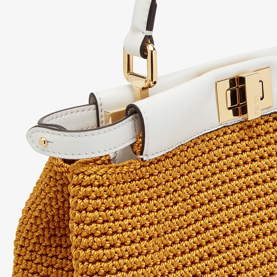 Fendi Mini Cotton Crochet Bag