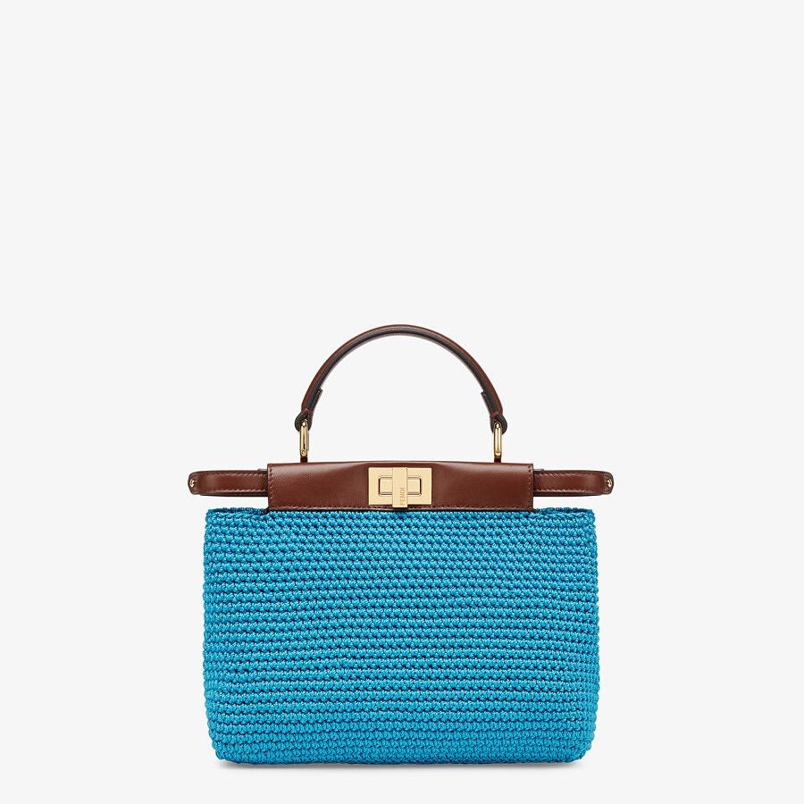 Fendi Mini Cotton Crochet Bag