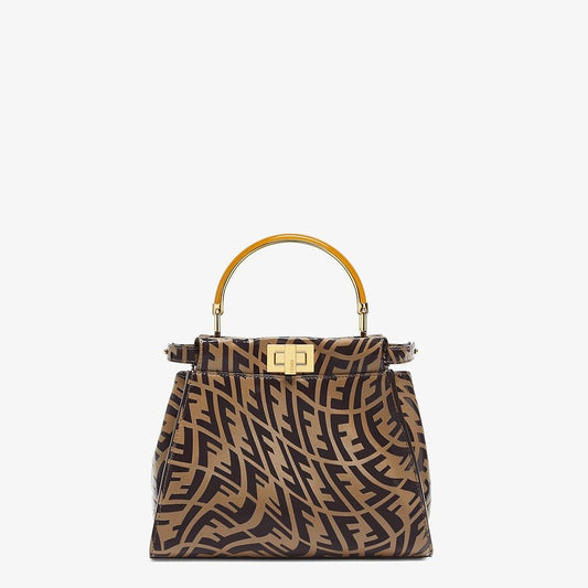 Fendi Mini Leather FF Vertigo Bag