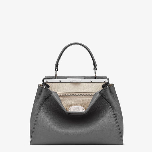 Fendi Medium Dark Gray Selleria Bag