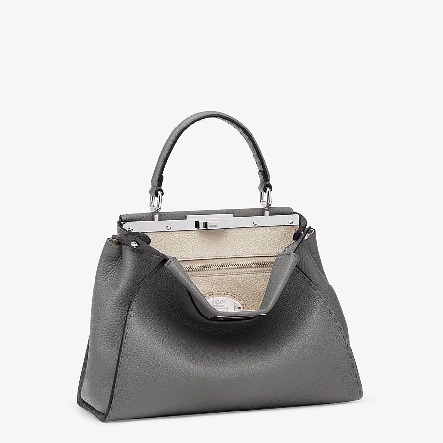 Fendi Medium Dark Gray Selleria Bag