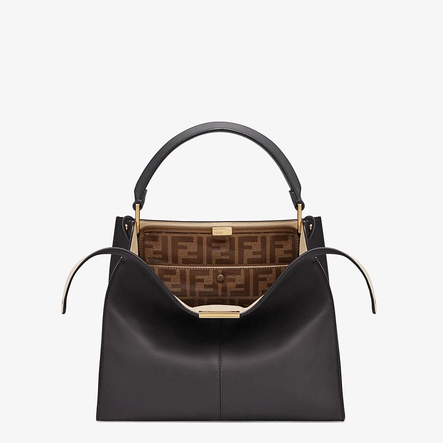 Fendi X-lite Brown Leather Bag