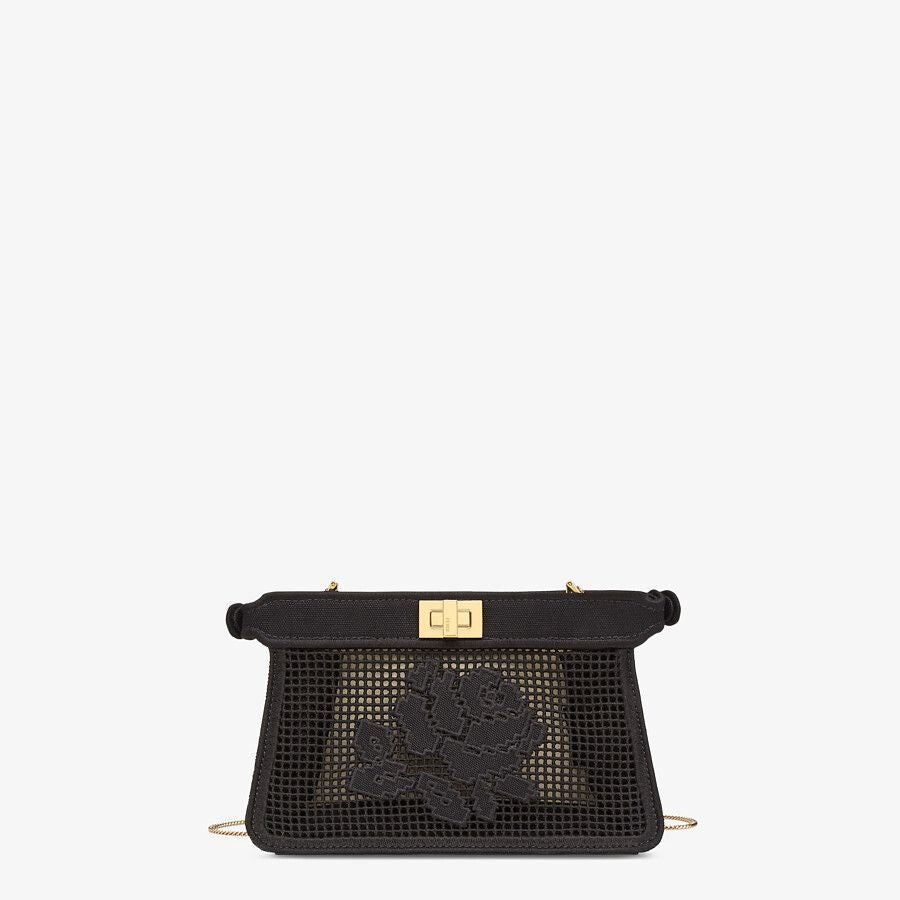 Fendi Canvas Bag With Embroidery