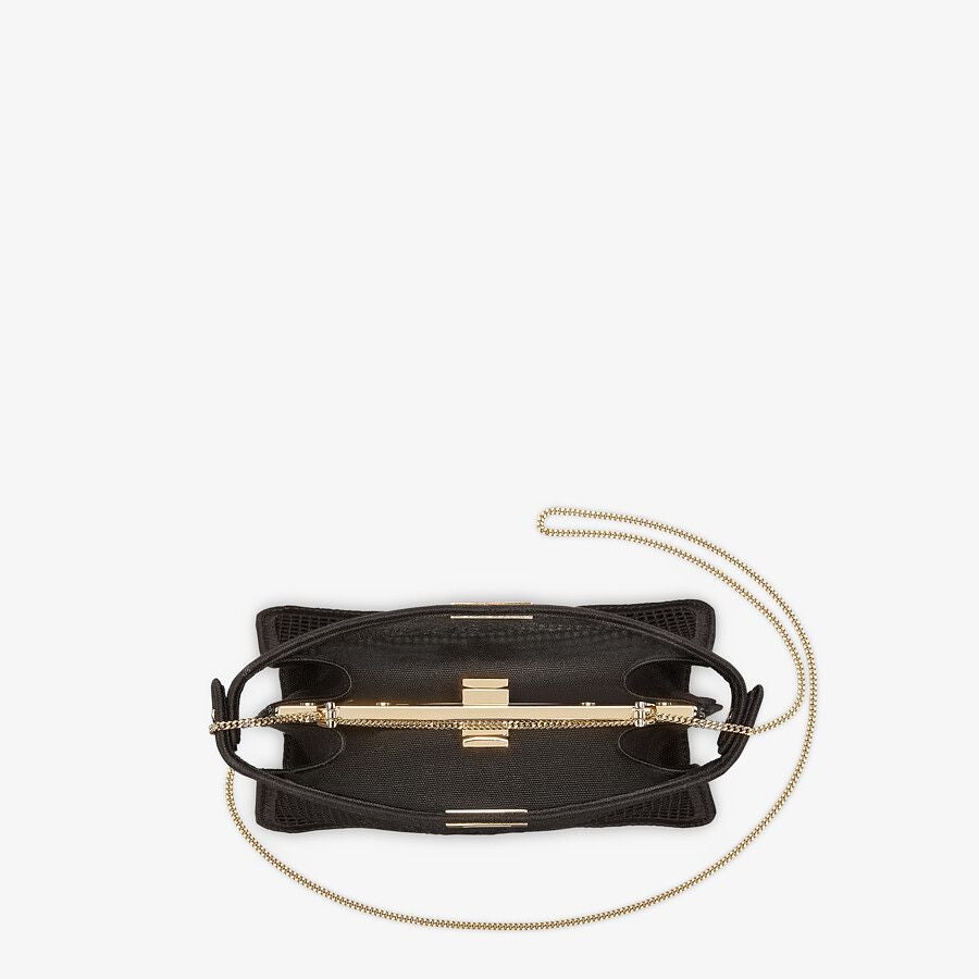 Fendi Canvas Bag With Embroidery