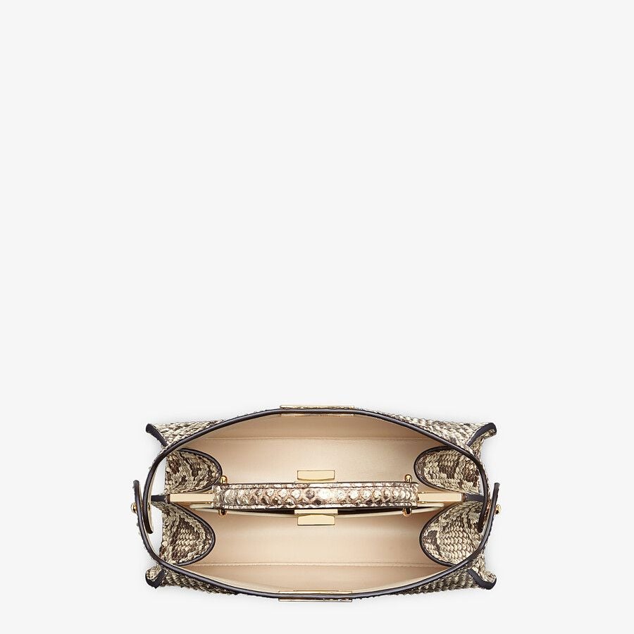 Fendi Small Natural Python Leather Bag