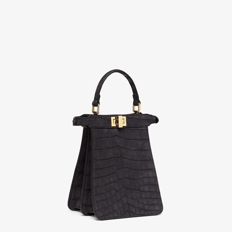 Fendi Vertical Small Crocodile Bag