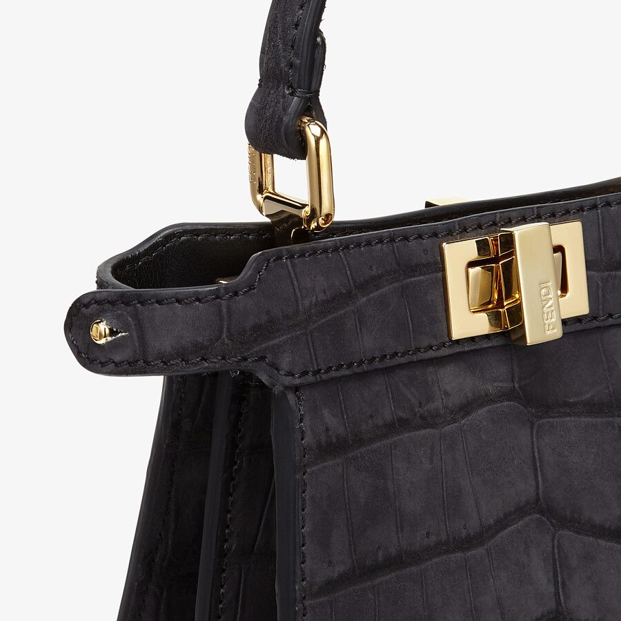 Fendi Vertical Small Crocodile Bag