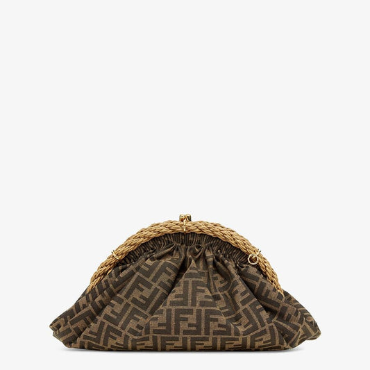 Fendi FF Fabric Pochette