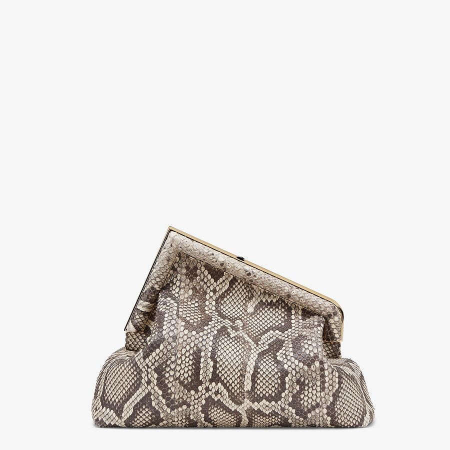 Fendi Medium Python Leather Bag