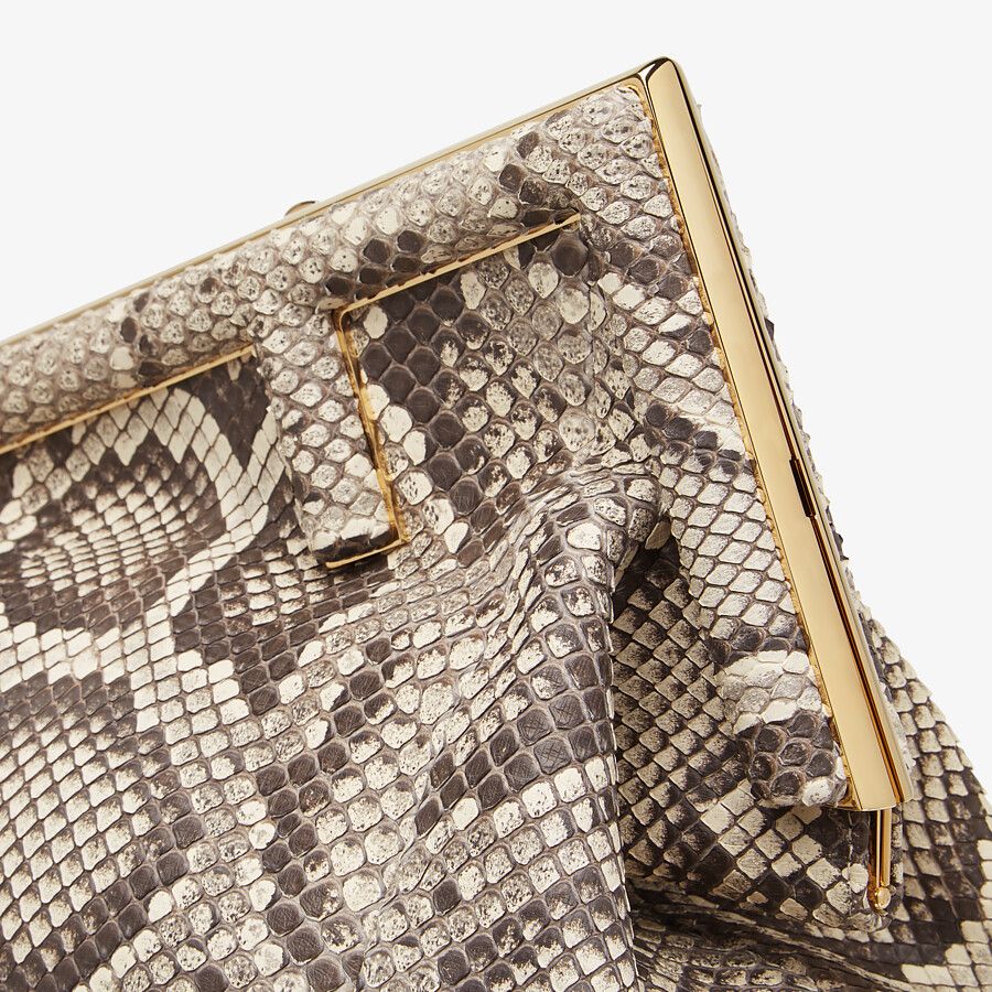 Fendi Medium Python Leather Bag