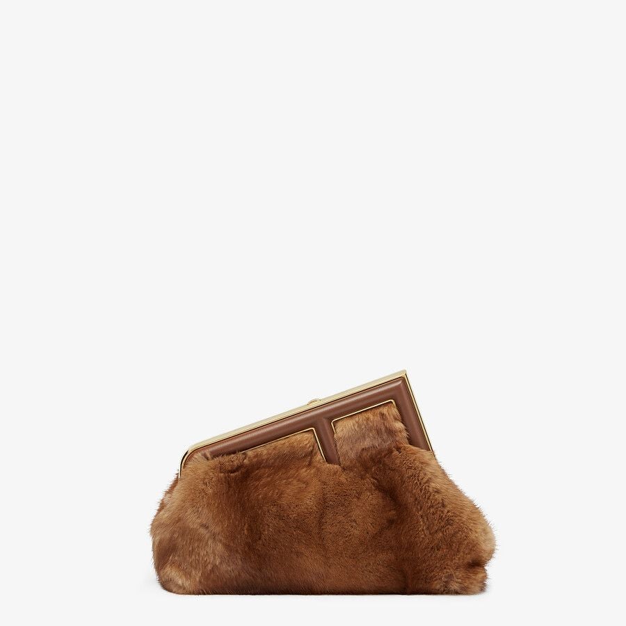 Fendi Brown Mink Bag