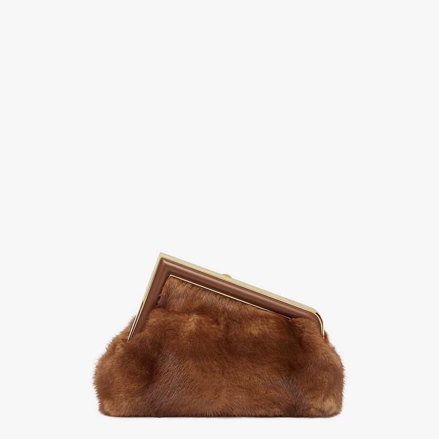 Fendi Brown Mink Bag