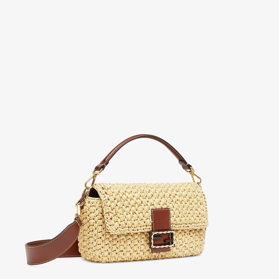 Fendi Woven Straw Bag