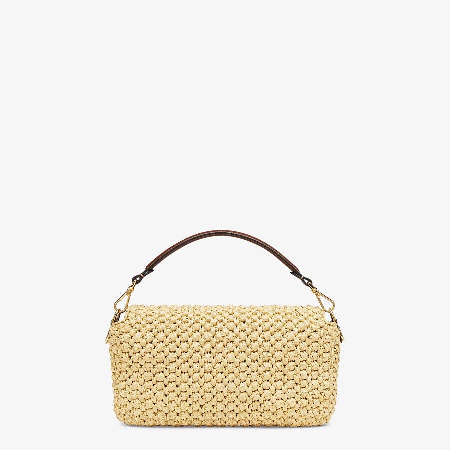 Fendi Woven Straw Bag