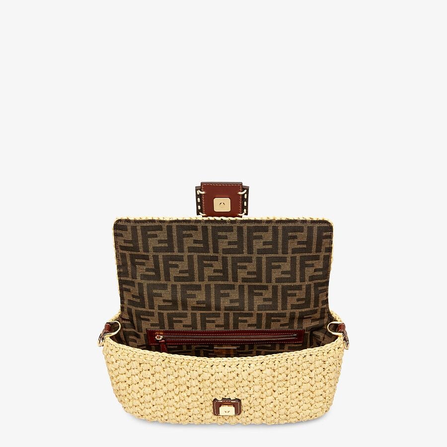 Fendi Woven Straw Bag